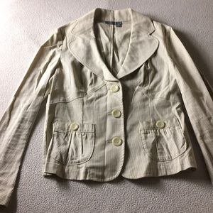Apt 9 size 10 striped jacket
